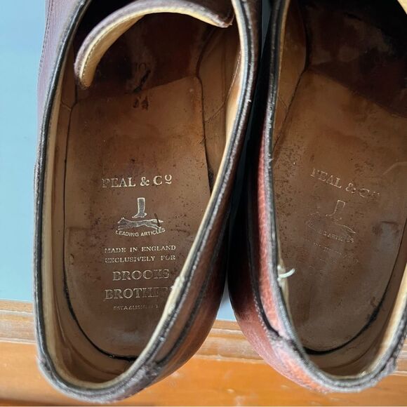 Peal & Co Brooks Brothers Split Toe Derby’s Size 9.5 Brown main image 6